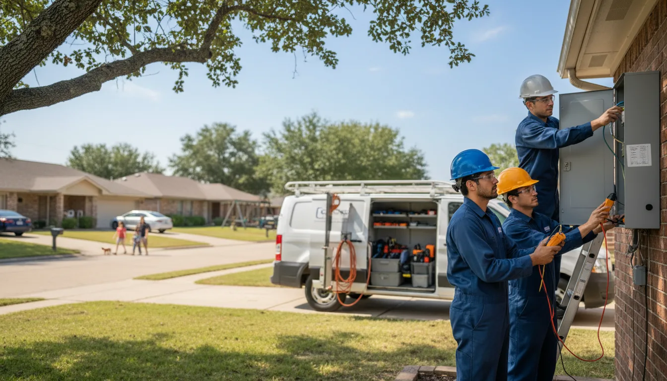 Certified electrician providing emergency electrical services in Heltonville, IN
